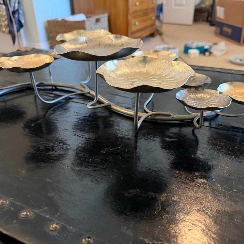 PartyLite Lotus Flower Candle Holder